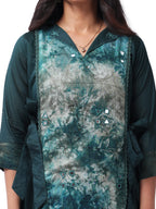 Women's ethnic co-ord set styled for festive and office wear